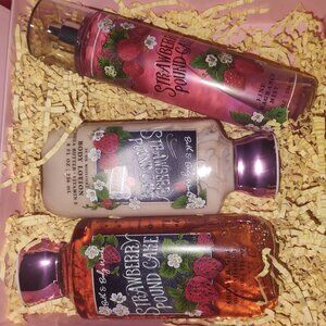 Strawberry shortcake set